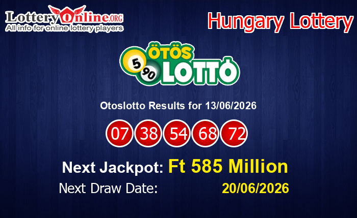 LatestOtoslotto Results