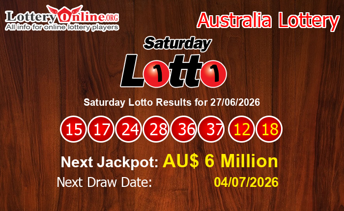 LatestSaturday Lotto Results