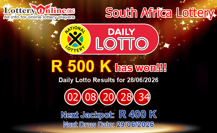 Kết Quả Xổ Số Daily Lotto