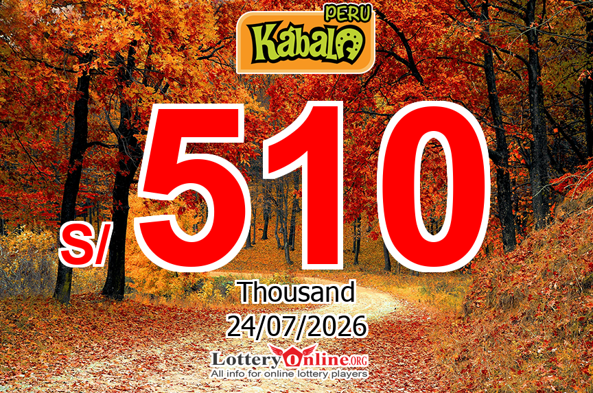 Kabala results for 07/22/26: Jackpot is up to S/ 510 K PEN