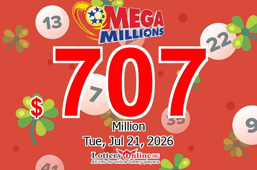 Mega Millions: Winning numbers for estimated $707 million jackpot drawn on 07/17/26