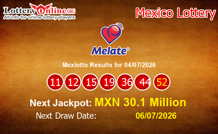 LatestMexlotto Results