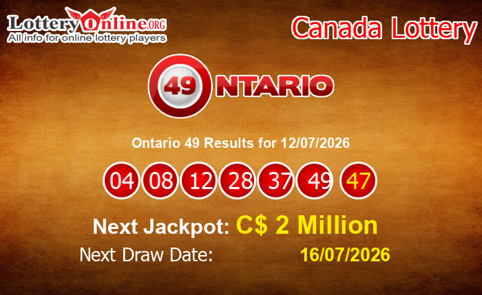 LatestOntario 49 Results