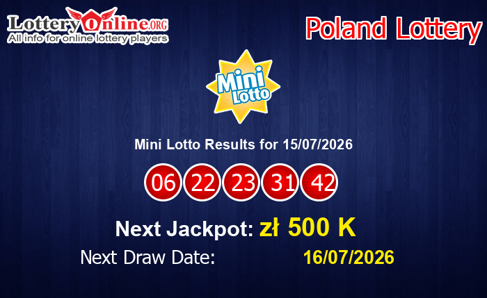 LatestMini Lotto Results