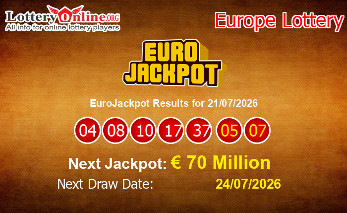 LatestEuroJackpot Results