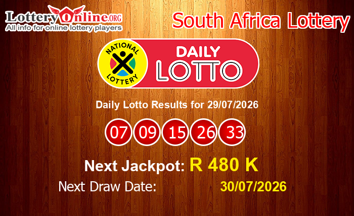 LatestDaily Lotto Results