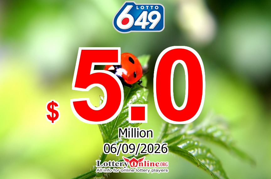 The result of Lotto 649 of Canada on Thu, Sep 3, 2026