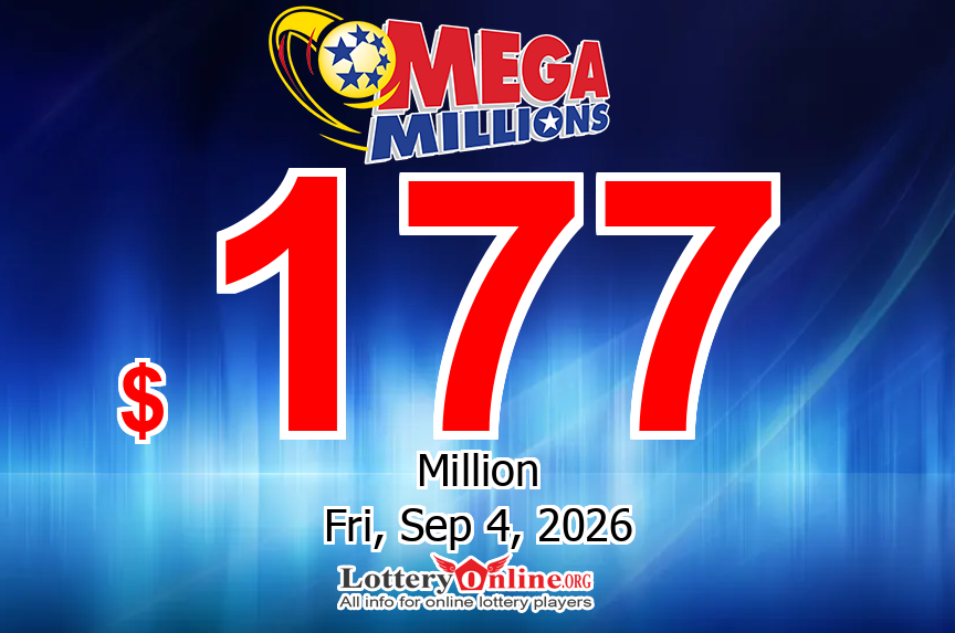 Mega Millions results for 09/01/26: Mega Millions jackpot stands at $177 million