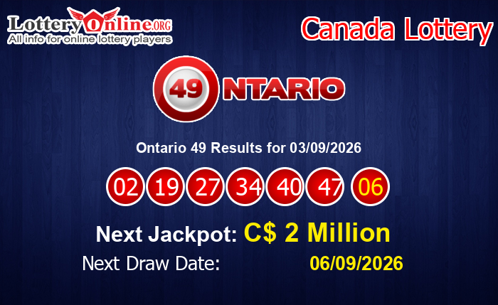 LatestOntario 49 Results
