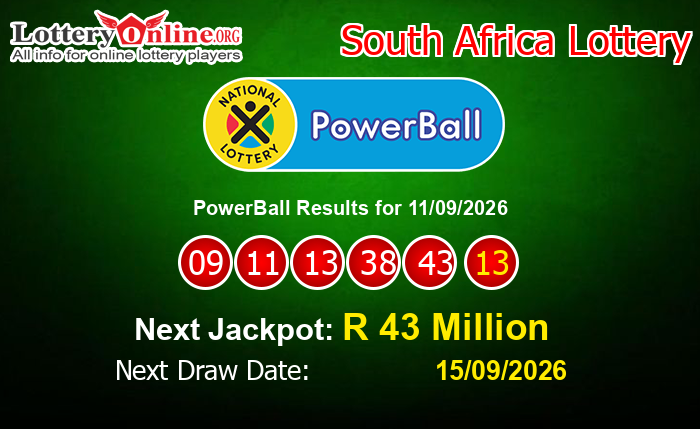 LatestPowerBall Results
