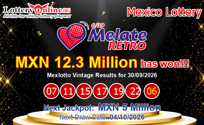 Kết Quả Xổ Số Mexlotto Vintage