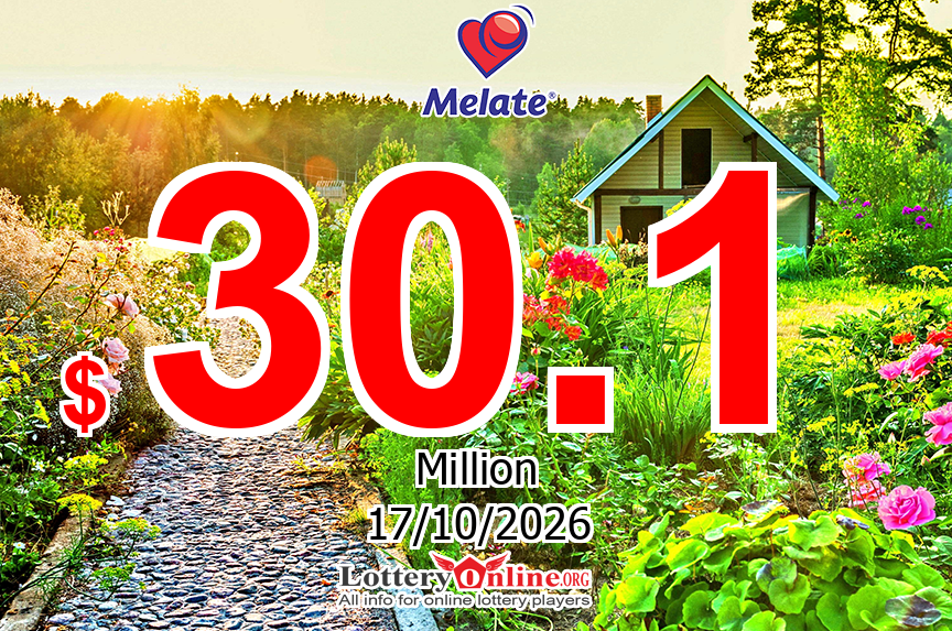 The result of Mexlotto lottery on Oct. 15, 2026 – Jackpot is $ 30.1 Million MXN
