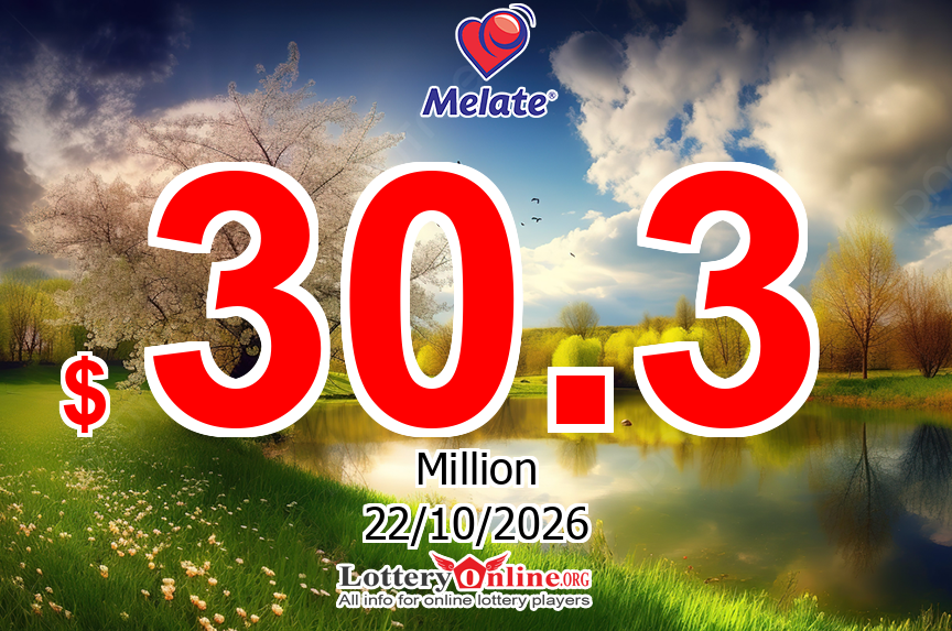 The result of Mexlotto lottery on Oct. 19, 2026 – Jackpot is $ 30.3 Million MXN