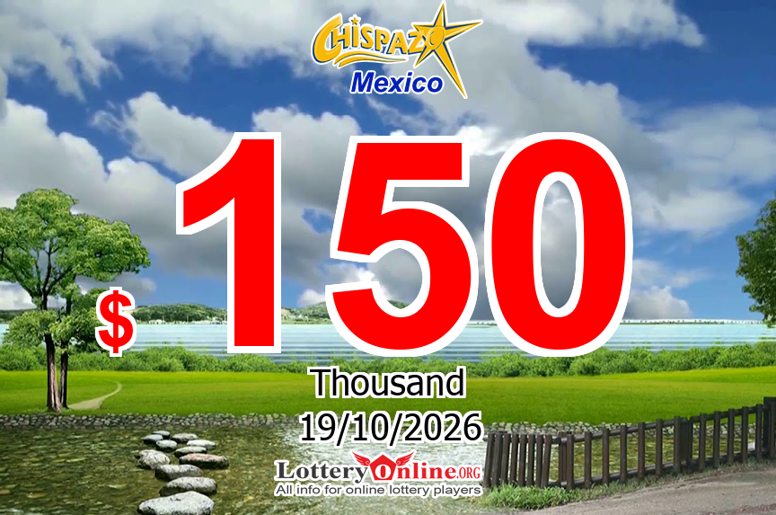 The result of Chispa Boom lottery on Oct. 19, 2026 – Jackpot is $ 150 K MXN