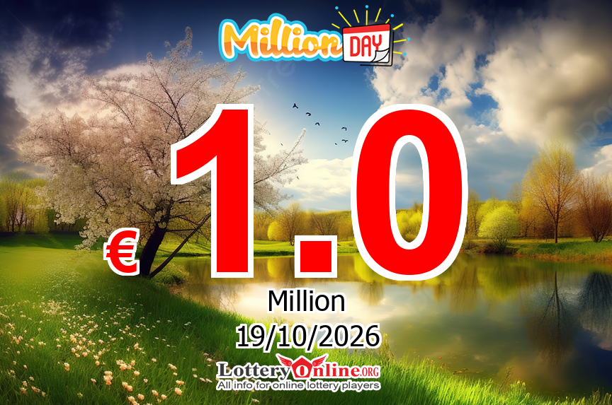 Here are the winning numbers for Monday’s MillionDAY drawing (10/19/26)