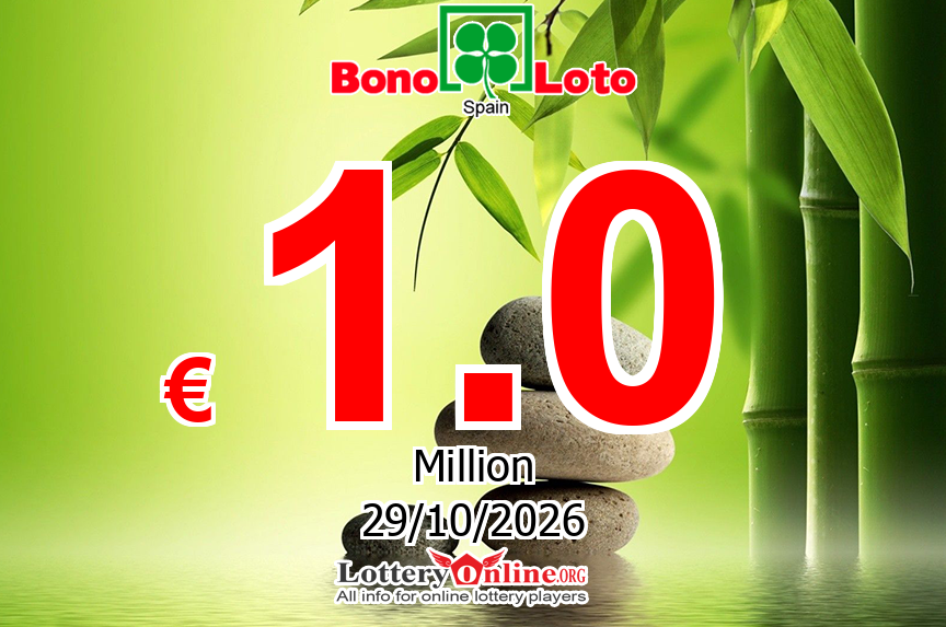 BonoLoto results for 10/28/26: Jackpot is € 1 Million Euro now