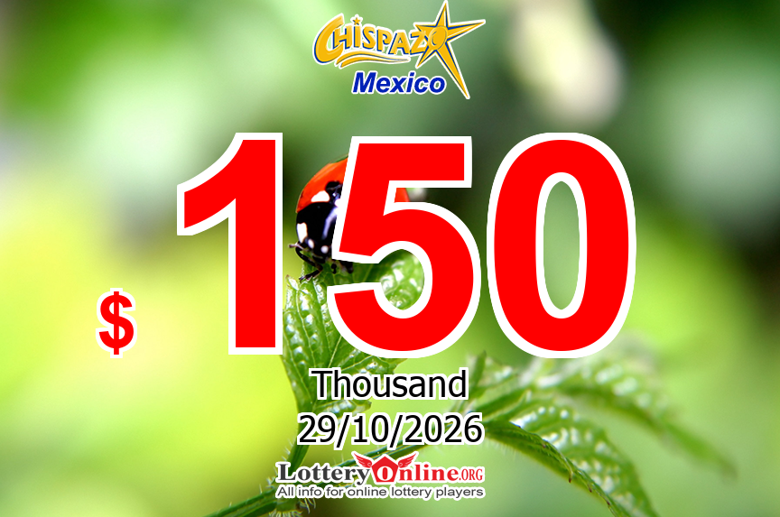 Chispa Boom jackpot jumps to $ 150 K MXN on Oct. 29, 2026