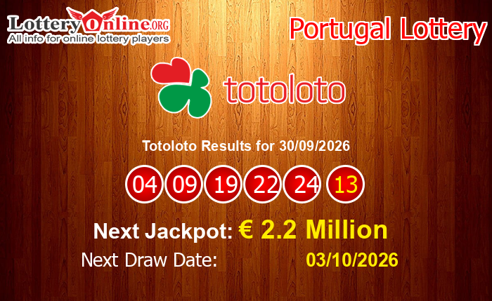 LatestTotoloto Results