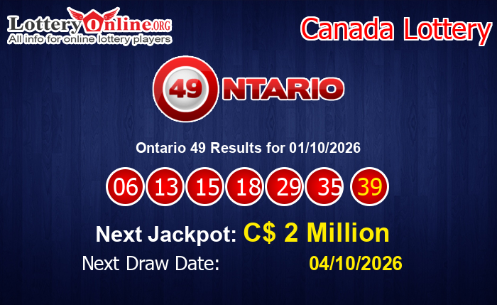 LatestOntario 49 Results