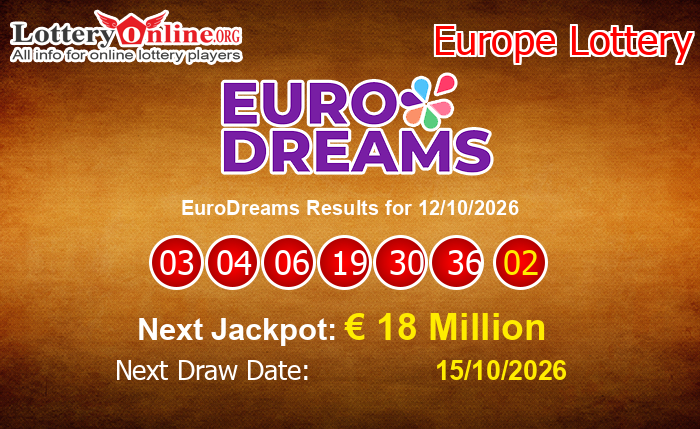 LatestEuroDreams Results