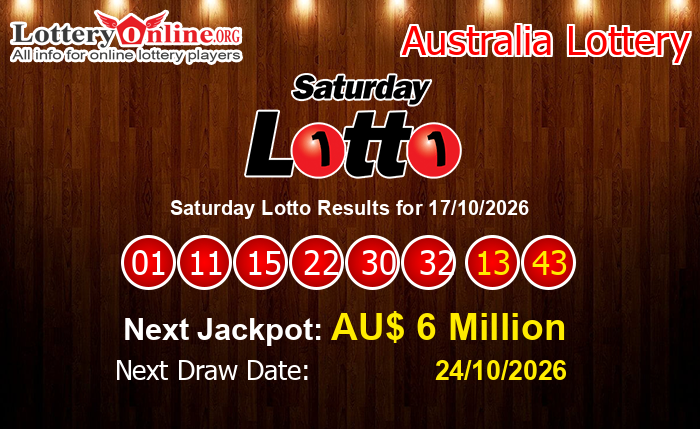 LatestSaturday Lotto Results